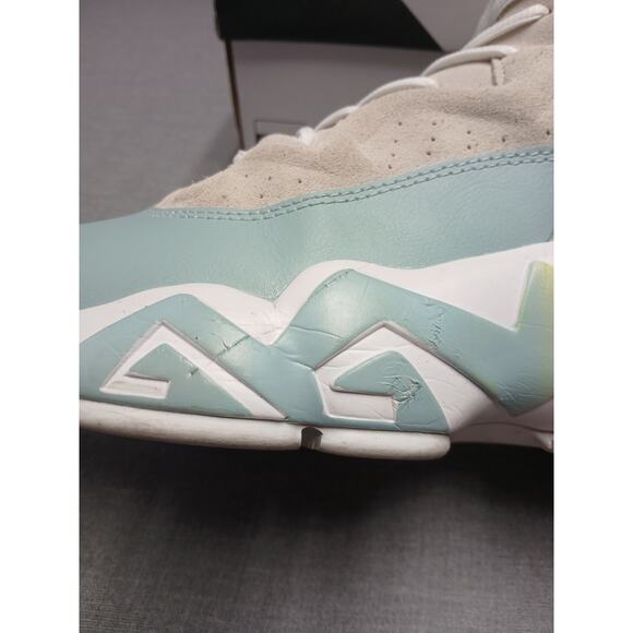 Fila MB Mens 15 Egret Aurora Retro Basketball Shoes Jamal Mashburn 90s High Top main image 6